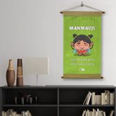 Manmauji Print Scroll & Seed Rakhi Combo of 2